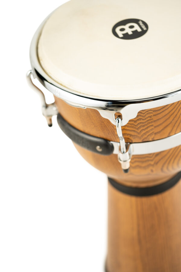 MEINL Percussion Floatune Series Djembe 31 cm - Zebra Finished Ash Matte - Imagem 9