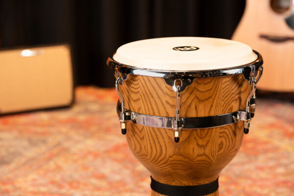 MEINL Percussion Floatune Series Djembe 31 cm - Zebra Finished Ash Matte - Imagem 4