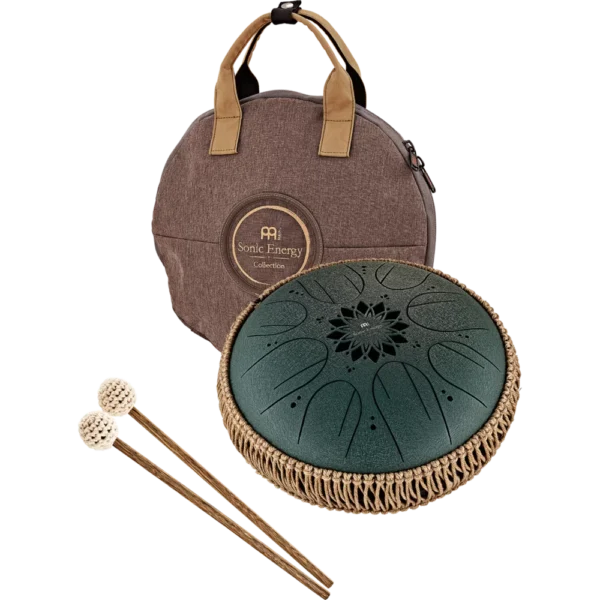 Steel Tongue Drum 10" (Verde Escuro - Fá Sustenido Menor) - Meinl - Imagem 2