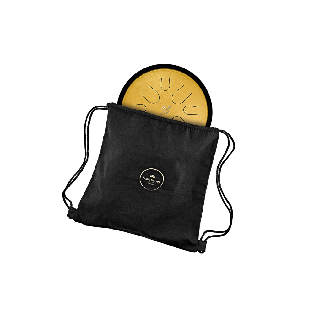 Steel Tong Drum, Dm, 8 Notas, 432 HZ, Gold, 10" - Imagem 5