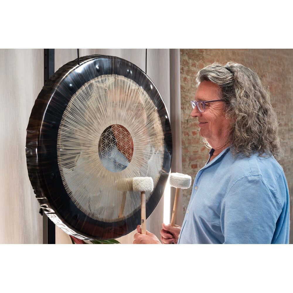 24" FLOWER OF LIFE SOUNDSCAPE GONG, 64 HZ - Imagem 8