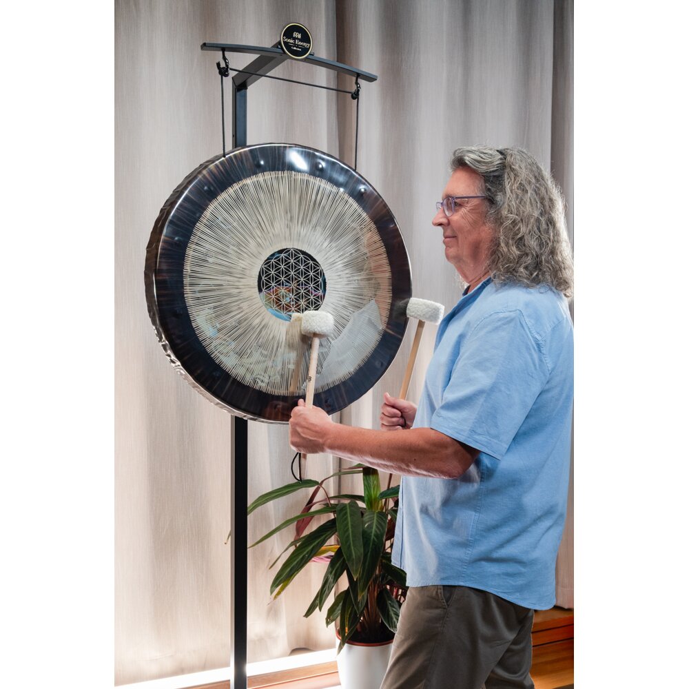 24" FLOWER OF LIFE SOUNDSCAPE GONG, 64 HZ - Imagem 5