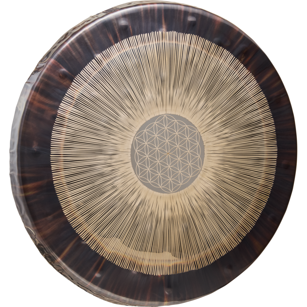 24" FLOWER OF LIFE SOUNDSCAPE GONG, 64 HZ