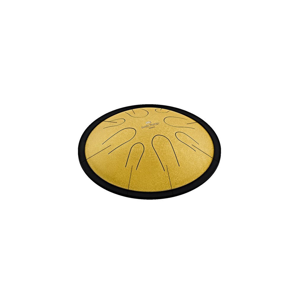 Steel Tong Drum, Dm, 8 Notas, 432 HZ, Gold, 10" - Imagem 6