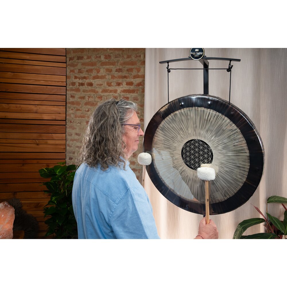 24" FLOWER OF LIFE SOUNDSCAPE GONG, 64 HZ - Imagem 6