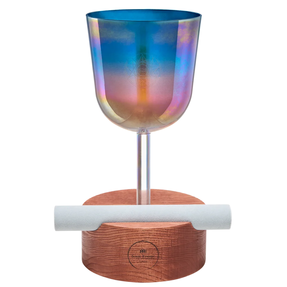 Suporte de Madeira para Tacas Essence Crystal & Diapasões de cristal – Tamanho Médio - Imagem 2